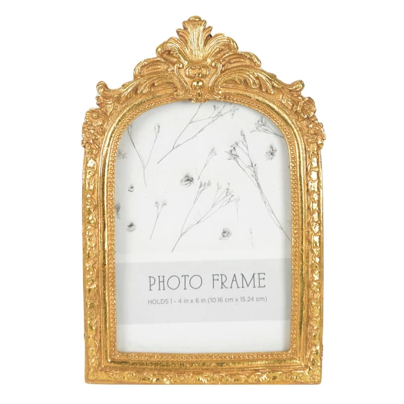 Providence Gold Tabletop Photo Frame, 4x6 3 Providence Gold Tabletop Photo Frame, 4x6