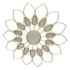 Providence Mirror Floral Wall Art, 12"