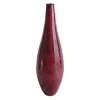 Red Bamboo Vase, 36"
