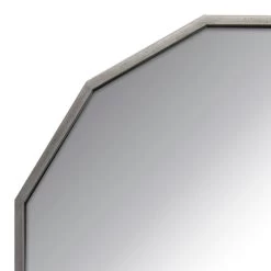 Silver Dodecagon Wall Mirror, 27" -Finest Home Decoration silver dodecagon wall mirror 27 1