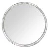 Silver Metal Round Wall Mirror, 30" 1 Silver Metal Round Wall Mirror, 30" -Finest Home Decoration silver metal round wall mirror 30