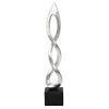 Silver Modern Sculpture, 20.5" -Finest Home Decoration silver modern sculpture 20.5