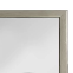 Silver Thin Framed Leaner Mirror, 24x58 -Finest Home Decoration silver thin framed leaner mirror 24x58 3