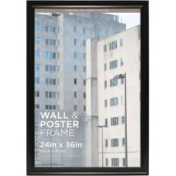 Sophia Black Poster Frame, 24x36