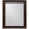Sophia Mocha Framed Wall Mirror, 21x25