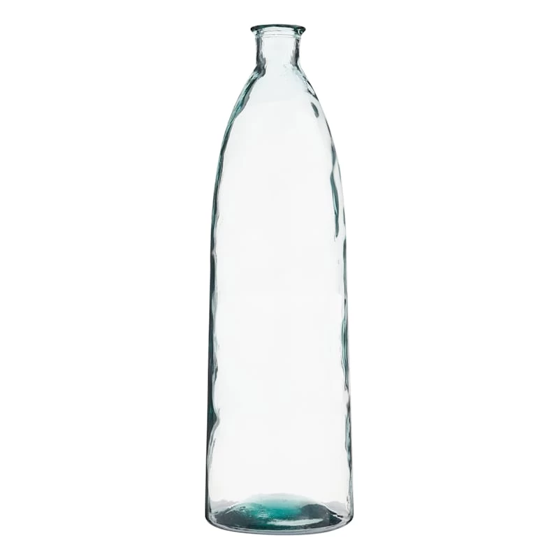 Spanish Glass Cocoa Vase, 32" 3 Spanish Glass Cocoa Vase, 32"