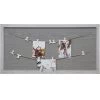 String Collage Frame With Metal Photo Clips, 16x31