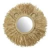 Tiny Dreamers Lion Raffia Wall Mirror, 20" 1 Tiny Dreamers Lion Raffia Wall Mirror, 20" -Finest Home Decoration tiny dreamers lion raffia wall mirror 20