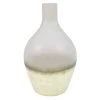 Tracey Boyd Gold Frosted Glass Vase, 9.5"