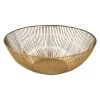 Tracey Boyd Gold Wire Decorative Bowl, 15"
