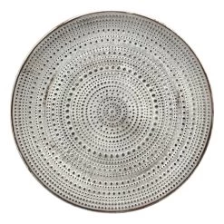 Tracey Boyd Textured Banana Leaf Wood Decorative Tray, 20"