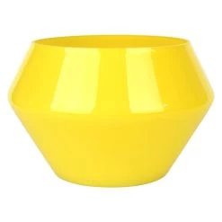 Tracey Boyd Yellow Decorative Glass Bowl, 6"