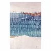 Ty Pennington Blue Abstract Canvas Wall Art, 24x36