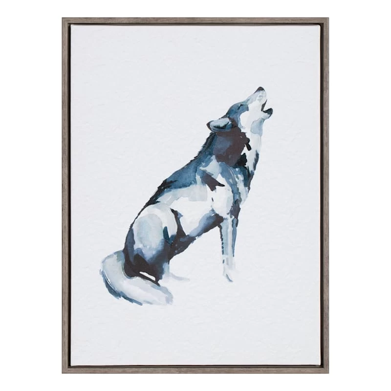 Ty Pennington Framed Wolf Canvas Wall Art, 12x16 3 Ty Pennington Framed Wolf Canvas Wall Art, 12x16