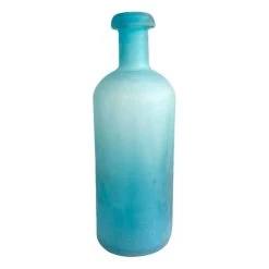 Ty Pennington Seaside Glass Bottle Vase, Small