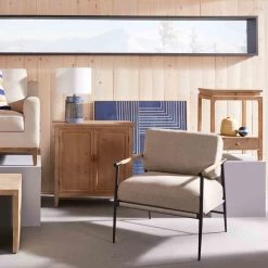 Ty Pennington Yellow & Grey Stripe Ceramic Vase, 5" -Finest Home Decoration ty pennington yellow grey stripe ceramic vase 5 3