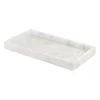 White Marbled Tray, 15x7