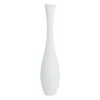 White Wooden Floor Vase, 36"