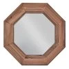 Wood Framed Octagon Wall Mirror, 20" -Finest Home Decoration wood framed octagon wall mirror 20