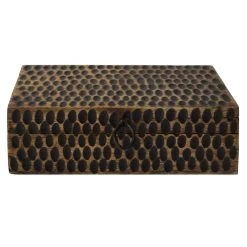 Wood Hammered Box, 8x3