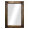 Wood & Metal Accents Framed Wall Mirror, 32x44 2 Wood & Metal Accents Framed Wall Mirror, 32x44 -Finest Home Decoration wood metal accents framed wall mirror 32x44 1