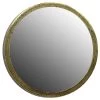 Yellow Accent Round Wall Mirror, 7" -Finest Home Decoration yellow accent round wall mirror 7
